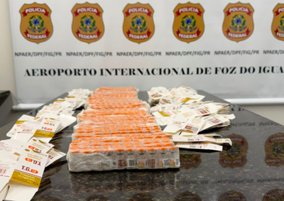 Emagrecedores foram trazidos do Paraguai e seriam levados para o Maranh&atilde;o, segundo a Pol&iacute;cia Federal.