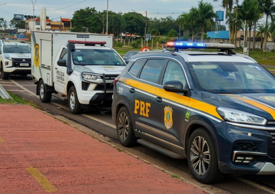 V&iacute;tima foi atingida por uma Volkswagen Saveiro na tarde deste s&aacute;bado (11). Pol&iacute;cia Civil busca identificar o motorista.