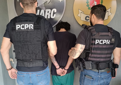 Homem de 32 anos era procurado pela Justi&ccedil;a do Rio de Janeiro e foi localizado em um im&oacute;vel no bairro Lagoa Dourada durante opera&ccedil;&atilde;o conjunta das pol&iacute;cias.