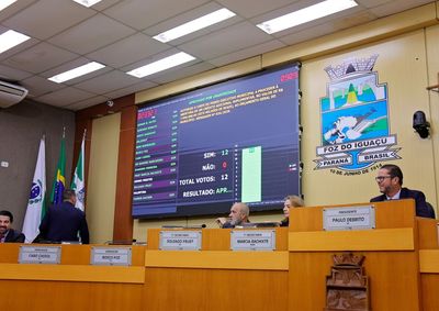 Projeto foi aprovado por unanimidade e aguarda san&ccedil;&atilde;o do prefeito. Pr&ecirc;mio ser&aacute; pago em parcela &uacute;nica aos profissionais da educa&ccedil;&atilde;o.