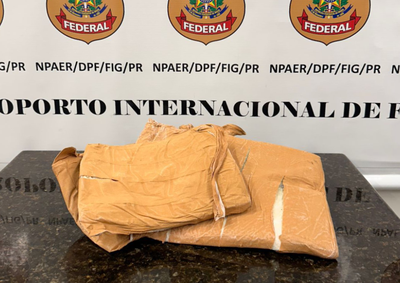 Passageira tinha a Espanha como destino final e foi descoberta durante uma fiscaliza&ccedil;&atilde;o da Pol&iacute;cia Federal no terminal.