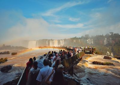 Fluxo do Rio Igua&ccedil;u est&aacute; acima da m&eacute;dia hist&oacute;rica, mas segue bem abaixo do n&iacute;vel usado para avaliar uma interdi&ccedil;&atilde;o preventiva.
