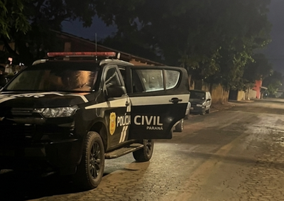 Investigado foi localizado no Itaipu C. Pol&iacute;cia tamb&eacute;m encontrou uma liga&ccedil;&atilde;o irregular de energia usada para minerar criptomoedas.
