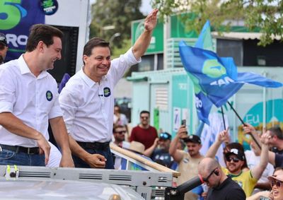 Concentra&ccedil;&atilde;o ser&aacute; na BR-277, em Tr&ecirc;s Lagoas, onde candidato do PSD tamb&eacute;m atender&aacute; a imprensa da regi&atilde;o.