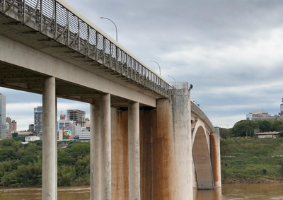 Levantamento realizado pela EPR Igua&ccedil;u busca identificar necessidades de conserva&ccedil;&atilde;o e planejar futuras interven&ccedil;&otilde;es na ponte.