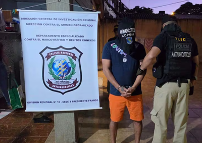 Homem de 42 anos foi localizado durante visita &agrave; fam&iacute;lia. Ele &eacute; investigado por liga&ccedil;&atilde;o com uma carga de 546,7 quilos de maconha apreendida em 2022.