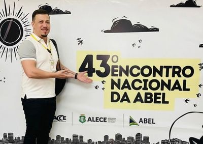 O munic&iacute;pio &eacute; representado pelo diretor da Escola do Legislativo, F&aacute;bio Schmatz.