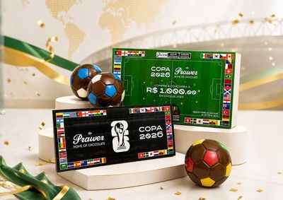 A din&acirc;mica &eacute; simples: caso a sele&ccedil;&atilde;o estampada no cupom seja a campe&atilde; da Copa do Mundo, o cliente ser&aacute; contemplado com R$ 1.000,00 em chocolates Prawer.