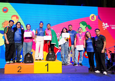 Carolina Dezordi Hormain, garantiu classifica&ccedil;&atilde;o ao conquistar medalha de prata na ocupa&ccedil;&atilde;o Cozinha da etapa regional.