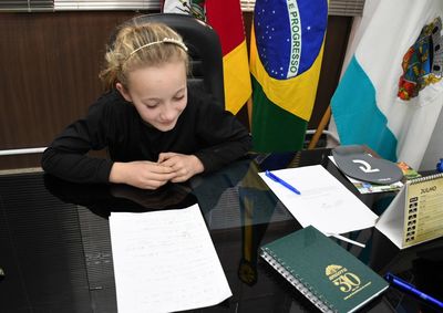 Autoridades mirins participaram de uma agenda voltada ao conhecimento da administra&ccedil;&atilde;o p&uacute;blica e ao exerc&iacute;cio da cidadania.
