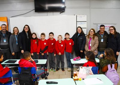 As provas, aplicadas na semana passada aos alunos dos quartos anos, foram compostas por quest&otilde;es objetivas sobre conhecimentos relacionados ao munic&iacute;pio.