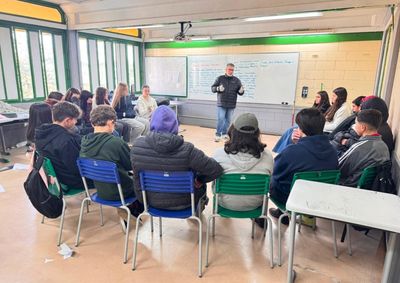 Durante os encontros, os alunos participaram de forma ativa, tirando d&uacute;vidas e compartilhando relatos sobre a tem&aacute;tica.