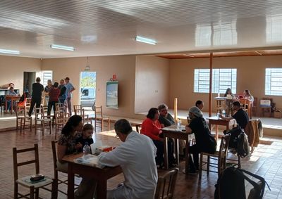 A&ccedil;&atilde;o levou consultas, exames e terapias complementares &agrave; comunidade da Linha Quilombo, ampliando o acesso aos servi&ccedil;os de sa&uacute;de.