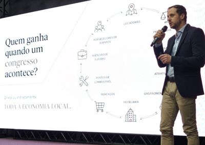 Proje&ccedil;&atilde;o foi apresentada em encontro com o trade tur&iacute;stico do Munic&iacute;pio pelo Convention & Visitors Bureau - Regi&atilde;o das Hort&ecirc;nsias.