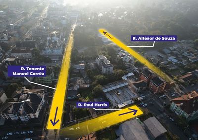 A orienta&ccedil;&atilde;o &eacute; para que os motoristas fiquem atentos &agrave; nova sinaliza&ccedil;&atilde;o e aos novos sentidos de circula&ccedil;&atilde;o a partir desta ter&ccedil;a-feira (1&ordm;).