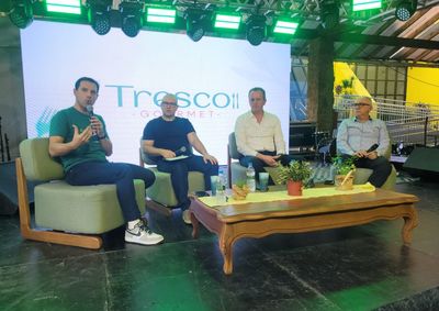 Encontro reuniu Eduardo Zorzanello, Jorge Maldaner e Josiano Schmitt para discutir as oportunidades do turismo no Vale do Paranhana e na Serra Ga&uacute;cha.