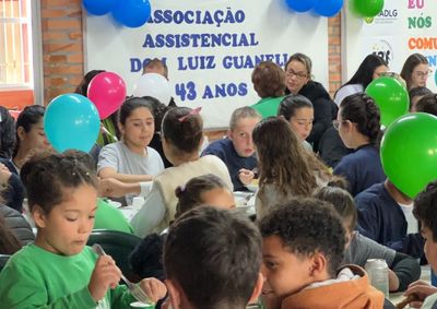 Associa&ccedil;&atilde;o Assistencial Dom Luiz Guanella, atende cerca de 190 crian&ccedil;as e adolescentes e comemora anivers&aacute;rio com programa&ccedil;&atilde;o especial neste dia 1&ordm;.