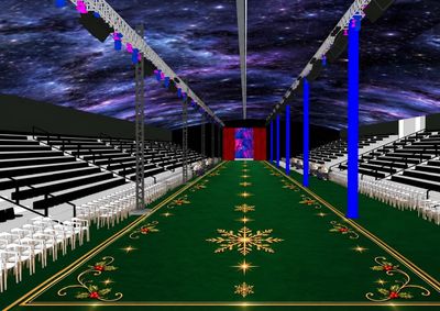 O Grande Desfile de Natal passa a ser realizado em &aacute;rea coberta nos pavilh&otilde;es do Expogramado, proporcionando ao p&uacute;blico uma experi&ecirc;ncia mais imersiva.