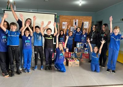 A&ccedil;&atilde;o integra o projeto &ldquo;Altura do Futuro&rdquo; e incentiva a solidariedade e a responsabilidade social entre os estudantes.