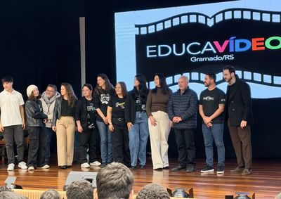 Evento marcou uma d&eacute;cada e meia de impacto e transforma&ccedil;&atilde;o por meio do audiovisual estudantil em Gramado.