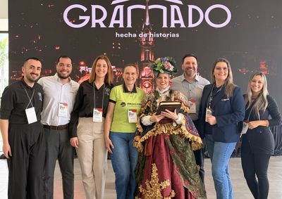 Comitiva de Gramado participou de painel sobre Turismo MICE, recep&ccedil;&atilde;o na Embaixada do Brasil e encontros comerciais em Assun&ccedil;&atilde;o.