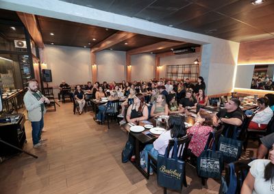 Mais de 80 pessoas participaram do evento promovido pelo SindTur Serra Ga&uacute;cha.