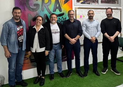 Encontro com o secret&aacute;rio estadual do Trabalho tratou de capacita&ccedil;&otilde;es, melhorias estruturais e apoio &agrave; Feito em Gramado.