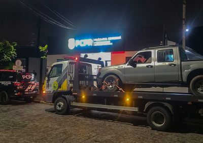 Ford Ranger estava sem placas e com numera&ccedil;&atilde;o do motor suprimida.
