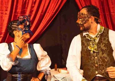 &ldquo;Bigode Po&eacute;tico&rdquo;, da Cia Trapos e Farrapos, ter&aacute; apresenta&ccedil;&otilde;es gratuitas nesta ter&ccedil;a-feira (25) em duas institui&ccedil;&otilde;es de ensino do munic&iacute;pio