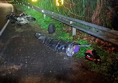 V&iacute;tima conduzia uma moto e teve o &oacute;bito atestado pelo Siate no local.