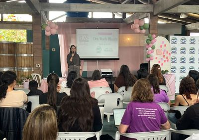 Evento reuniu cerca de 40 produtoras rurais para atividades sobre sa&uacute;de, educa&ccedil;&atilde;o financeira, empreendedorismo, seguran&ccedil;a e cuidados pessoais