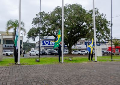 Solenidade na Pra&ccedil;a Coronel Alexandre Mafra celebrou a data hist&oacute;rica no munic&iacute;pio.