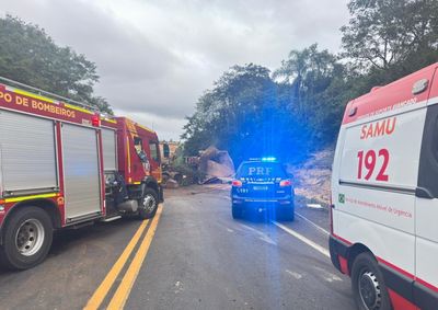 Acidente aconteceu na manh&atilde; desta quinta-feira (28), pr&oacute;ximo ao novo radar da BR-153; v&iacute;tima sofreu m&uacute;ltiplos traumatismos.