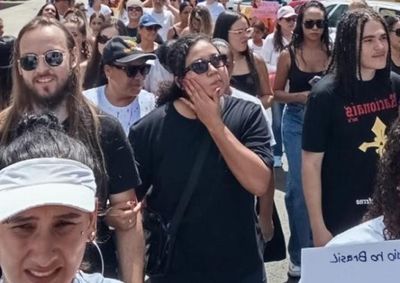 Evento promovido no Centro da cidade busca conscientizar a popula&ccedil;&atilde;o sobre a viol&ecirc;ncia contra a mulher e a import&acirc;ncia da den&uacute;ncia.