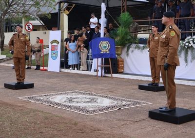 Solenidade marcou a transmiss&atilde;o oficial do comando ao tenente-coronel Carlos Ricelle Leal e refor&ccedil;ou o compromisso da PM com a seguran&ccedil;a no Norte Pioneiro.