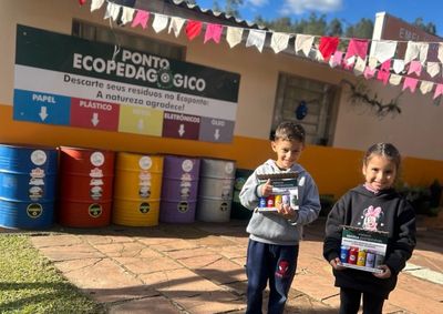 Projeto re&uacute;ne 53 pontos de coleta em escolas e institui&ccedil;&otilde;es e transforma res&iacute;duos em recursos para a&ccedil;&otilde;es sustent&aacute;veis.