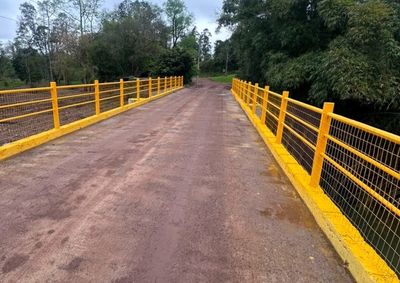 Estruturas atingidas pelas enchentes de 2024 foram reconstru&iacute;das ap&oacute;s o Munic&iacute;pio obter recursos federais para execu&ccedil;&atilde;o das obras.