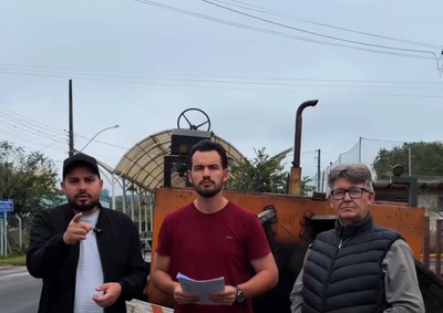 V&iacute;deo publicado em conjunto por Maxwel, Neimar e secret&aacute;rio Bruno apresenta explica&ccedil;&otilde;es sobre pagamentos de m&aacute;quina e rebate declara&ccedil;&otilde;es feitas por Eliton.