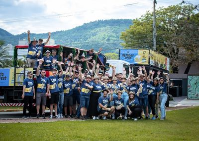 Carro de Chopp percorrer&aacute; os tr&ecirc;s munic&iacute;pios neste s&aacute;bado (12), para divulgar a programa&ccedil;&atilde;o da maior festa comunit&aacute;ria do Brasil.