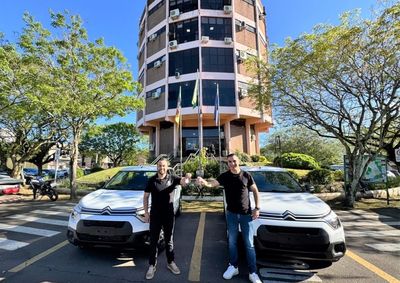 Os dois autom&oacute;veis, modelo Citro&euml;n C3, representam um investimento de R$ 90 mil cada, totalizando R$ 180 mil em recursos pr&oacute;prios.