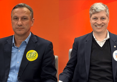 Dupla eleita pelo Rio Grande do Sul ficou praticamente empatada na cidade: diferen&ccedil;a foi de apenas 54 votos; no Vale, os dois somaram 71,15%.