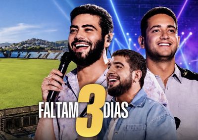 Megashow acontece neste s&aacute;bado (25), no Ipating&atilde;o, com expectativa de casa cheia e estrutura preparada para receber milhares de f&atilde;s do Vale do A&ccedil;o