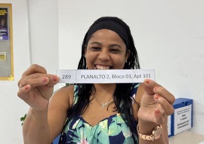 &Uacute;ltima etapa definiu as unidades para fam&iacute;lias suplentes; entrega depende de vistoria da Caixa Econ&ocirc;mica Federal