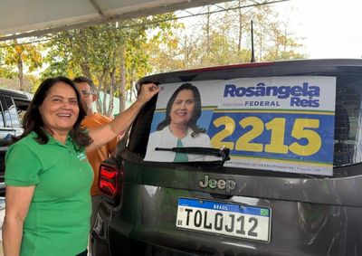 Ato realizado no estacionamento do Ipating&atilde;o se estendeu por uma hora devido ao movimento e reuniu lideran&ccedil;as pol&iacute;ticas e apoiadores da campanha