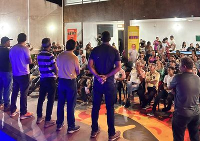 Candidato &agrave; reelei&ccedil;&atilde;o apresentou propostas para a sa&uacute;de e defendeu a amplia&ccedil;&atilde;o de leitos no Hospital Jos&eacute; Maria de Morais.