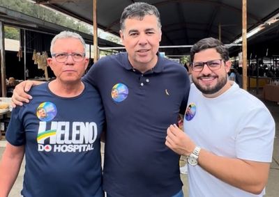 Candidato a deputado estadual percorreu o espa&ccedil;o ao lado de lideran&ccedil;as locais para conversar com feirantes e moradores do munic&iacute;pio 