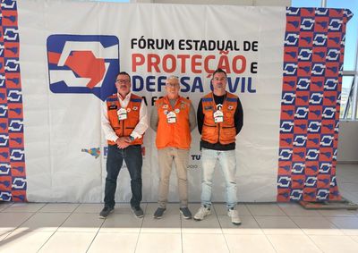 Defesa Civil de Itapema participa de f&oacute;rum estadual da FECAM para debater estrat&eacute;gias de preven&ccedil;&atilde;o e resposta a desastres.
