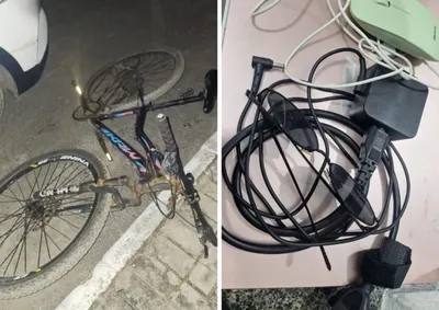 Homem foi localizado no bairro Morretes com parte dos objetos furtados; notebook, bicicleta e outros bens foram recuperados.