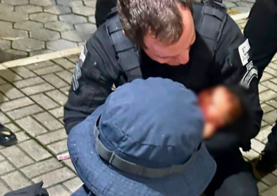 Beb&ecirc; voltou a respirar normalmente ap&oacute;s interven&ccedil;&atilde;o r&aacute;pida dos agentes.