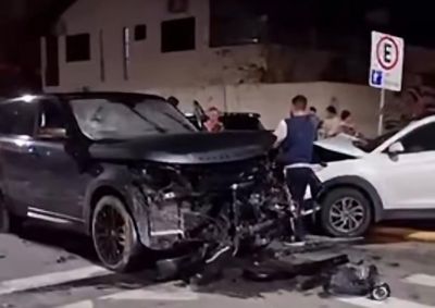 Suspeito estava sob efeito de drogas, atingiu carros em Porto Belo e Itapema e precisou ser contido por populares at&eacute; a chegada da Pol&iacute;cia Militar.